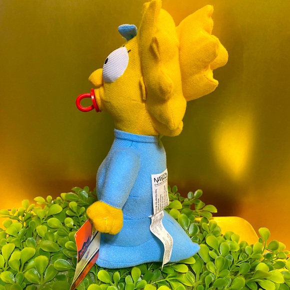 THE SIMPSONS VTG 2005 20th CENTURY FOX MAGGIE SIMPSON ATTACHED TAGS & LISA PLUSH - Picture 6 of 16